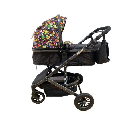 Carucior 2 in 1, 0-36 luni, desene, UNV-T7-DESENE