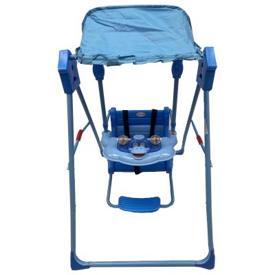Leagan interior/ exterior pentru copii 10 luni+, UNV-104-ALBASTRU