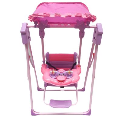 Leagan interior/ exterior pentru copii 10 luni+, UNV-104-ROZ