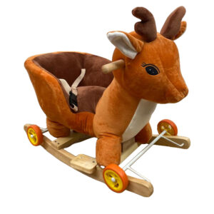 Balansoar copii, plus, muzical cu roti, UNV-BLS-CERB