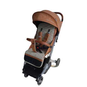 Carucior sport cu pozitie de somn, tip troller, 6-36 luni, maro, UNV-K12-MARO