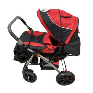 Carucior, 0-36 luni, rosu cu negru, UNV-Q7-ROSUCUNEGRU
