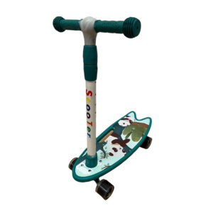 Trotineta 2 in 1, transformabila in skateboard, greutate maxima 75 kg, 3+ ani, verde, UNV-SK10-VERDE