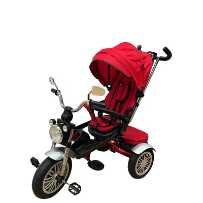Tricicleta cu scaun rotativ si pozitie de somn, 9 luni-3 ani, rosu, UNV-SL03-ROSU