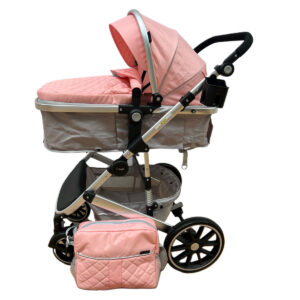 Carucior 2 in 1 transformabil, 0-36 luni, roz, UNV-T1C-ROZ