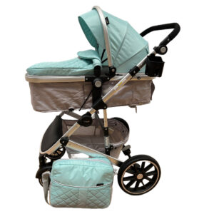 Carucior 2 in 1 transformabil, 0-36 luni, turcoaz, UNV-T1C-TURCOAZ
