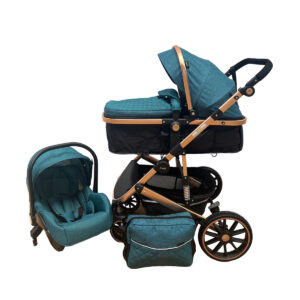 Carucior 3 in 1 transformabil, 0-36 luni, albastru, UNV-T4C-ALBASTRU