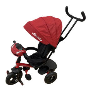 Tricicleta cu pozitie de somn, muzica si lumini, 9 luni-3 ani, rosu, UNV-T500TR-ROSU