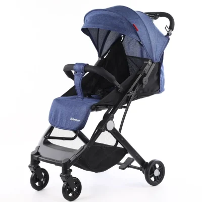 Carucior sport troller cu pozitie de somn, 7-36 luni, UNV-C8-ALBASTRU