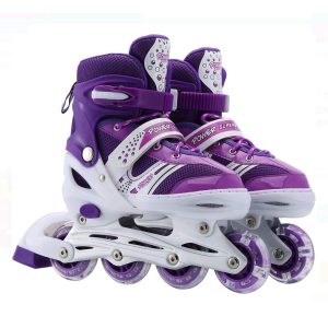 Role copii reglabile pe marimi, mov UNV-R06-MOV