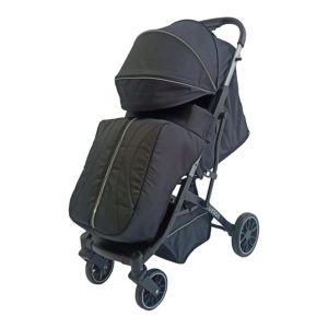 Carucior sport cu husa pentru vremea rece, 6-36 luni, negru, UNV-K20C-NEGRU