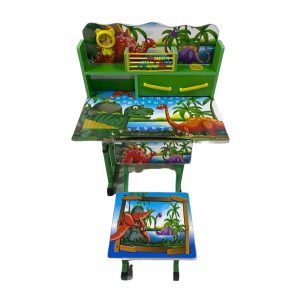 Birou pentru copii, mare, cadru metalic, reglabil, 2-10 ani, UNV-F13