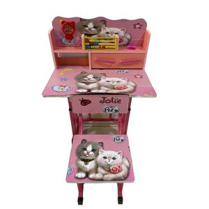 Birou pentru copii, mare, cadru metalic, reglabil, 2-10 ani, UNV-F2