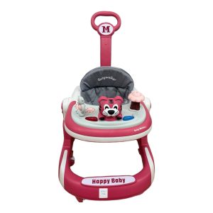 Premergator cu muzica si maner, 6-12 luni, roz, UNV-W860PR-ROZ