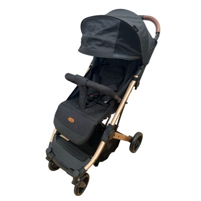 Carucior sport cu pozitie de somn si husa pentru picioare, 6 luni-3ani, negru, UNV-C9-NEGRU