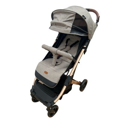 Carucior sport cu pozitie de somn si husa pentru picioare, 6 luni-3 ani, crem, UNV-C9-CREM