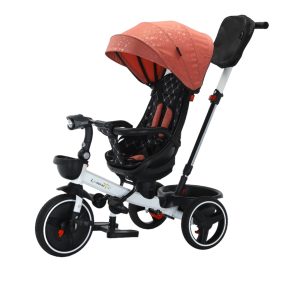 Tricicleta cu pozitie de somn ,muzica si lumini , 8luni+ ,rozsomon , UNV-SL01-1TR-ROZSOMON