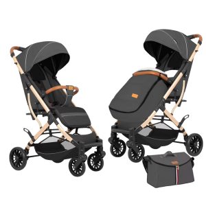 Carucior sport ,6-36 de luni, cu geanta si husa plusata ,gri , UNV-S2-GRI