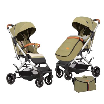 Carucior sport ,6-36 de luni, cu geanta si husa plusata ,verde , UNV-S2-VERDE