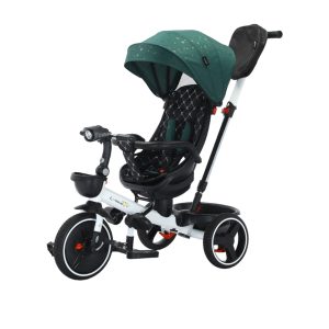 Tricicleta cu pozitie de somn ,muzica si lumini , 8luni+ ,verde  , UNV-SL01-1TR-VERDE