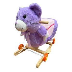 Balansoar copii, plus, muzical cu roti, UNV-BLS-URSMOV