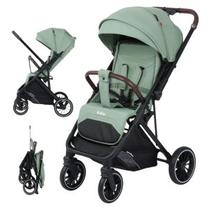 Carucior sport cu maner reversibil, 6-36 luni, verde, UNV-6530-VERDE