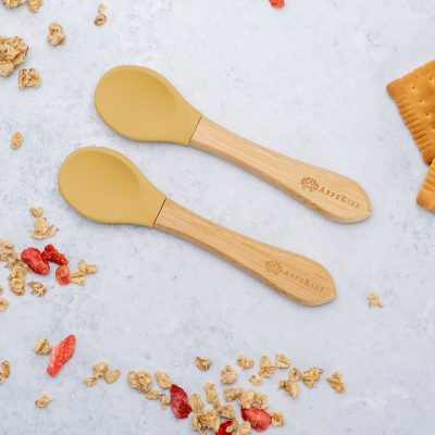 Set Lingurite din bambus, AppeKids – Honey