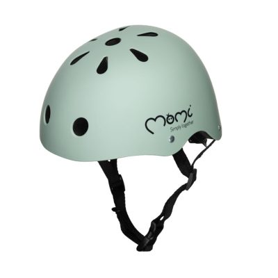 Casca bicicleta copii, Momi – Green Matt
